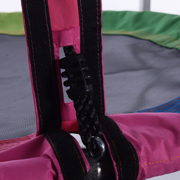 Sechsfarbige Stoffschaukel