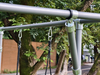 M04 Rostfreier Spielplatz-Schaukelbaum und Affenstange für den Außenbereich