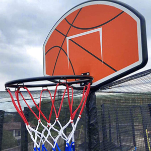 Robuster Trampolin-Basketballkorb für den Trampolingebrauch