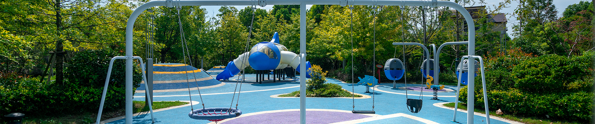 Spielplatzdesigns für mehrere Anwendungen