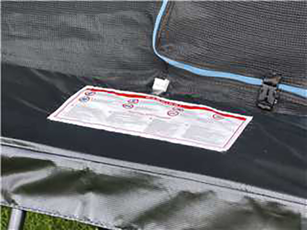 Rechteckiges Trampolin