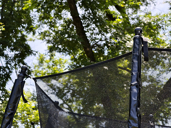 Rechteckiges Trampolin