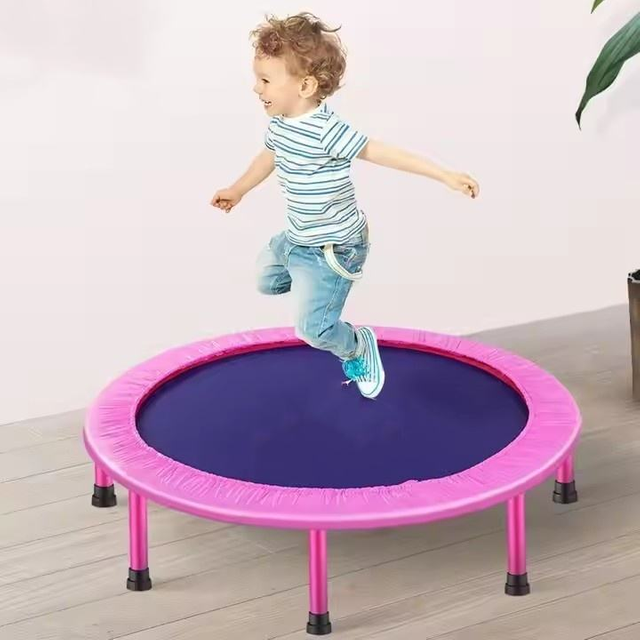 Yellow Smile Kinder-Fitness-Trampolin