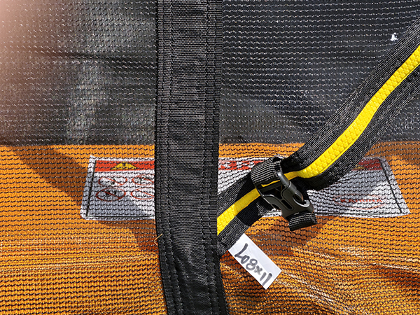 Rechteckiges Trampolin