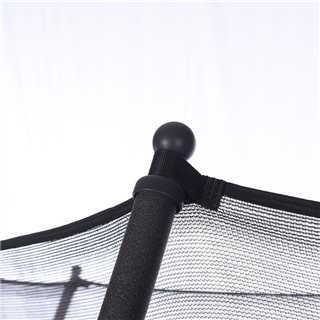 7-f&ouml;rmiges Au&szlig;entrampolin ohne Glasfaserstange