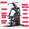JLM-610 73-kg-Gewichtsstapel-Multifunktionsstation für das Heimtraining