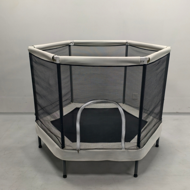 5FT Hexagon Kindertrampolin mit Sicherheitsnetz