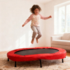 56-Zoll-Oval-Twins-Trampolin faltbar mit Griff für den Innenbereich