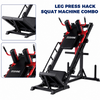 Beinpresse Hack Squat Machine 2000LBS Home Gym Combo