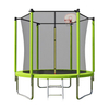 Rundes Outdoor-Trampolin mit Basketballkorb-Sicherheitsnetz