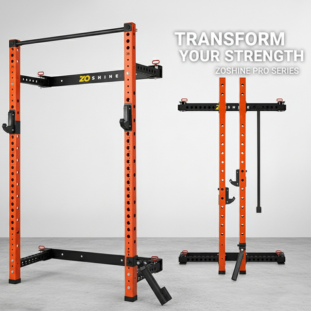 PWM02 200 kg robuster Heim-Squat-Rack aus Stahl