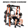 JH-D60 Multifunktionaler Smith-Maschinen-Heimtrainer