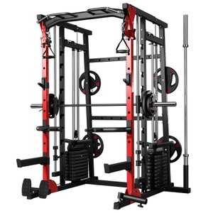 S7 400 kg Smith Machine Weight Stack Power Rack Home Gym