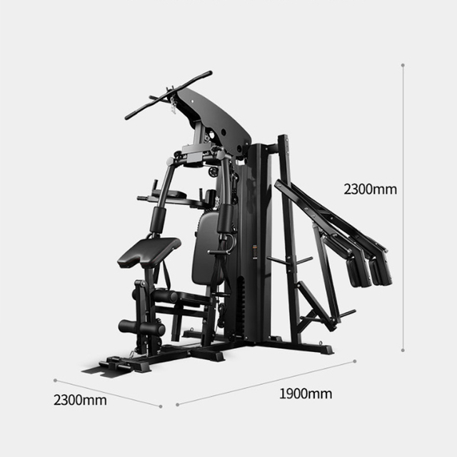 JLM-630 300 kg multifunktionale Stahlrohr-Trainingsmaschine